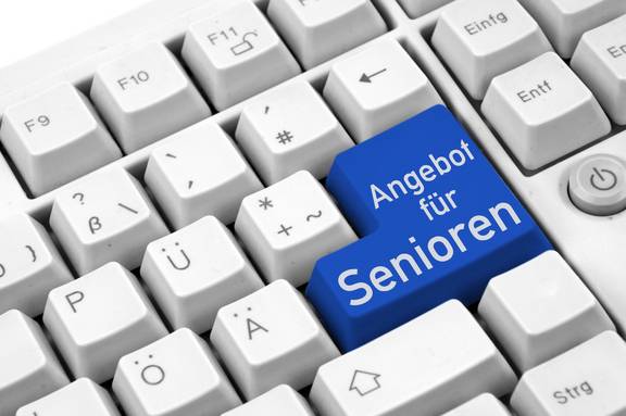 Stockfoto Angebote für Senioren