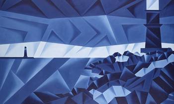K072 Blaue Stunde No.2   Max Stiller ©© VG Bild-Kunst, 2023, Max Stiller