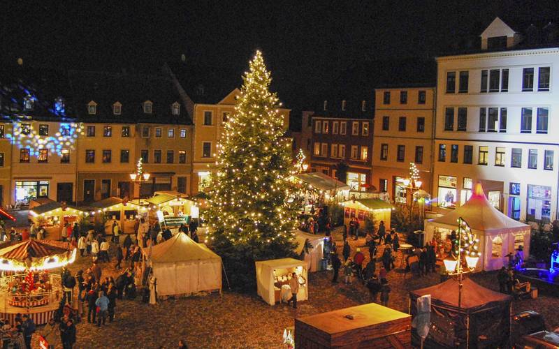 Weihnachtsmarkt Marktplatz 